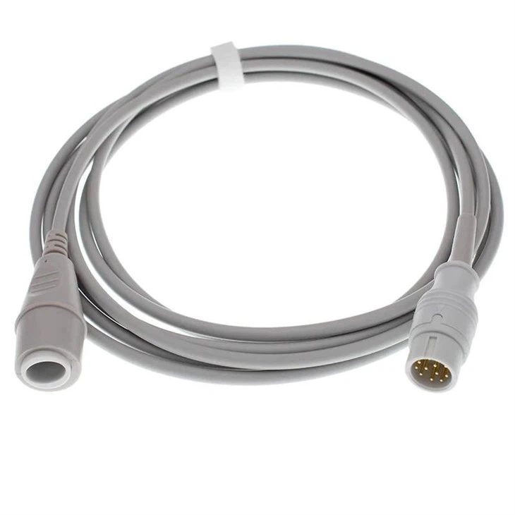 Reusable IBP Adapter Cables Compatible For Comen 12 Pins