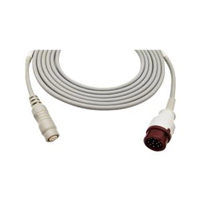 Mindray Vòng 12 Pin Bộ chuyển đổi huyết áp IBP Cáp chuyển đổi huyết áp