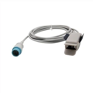 Cảm biến Spo2 Infinium Infitron / Omni 10pin P02111 / Đầu dò Cảm biến Spo2 có thể tái sử dụng