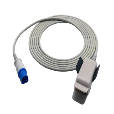 Cảm biến Spo2 có thể tái sử dụng Tương thích với Philips 8 Pin M1196A